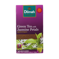 Dilmah Groene Thee met Jasmijn 20 zakjes - thumbnail