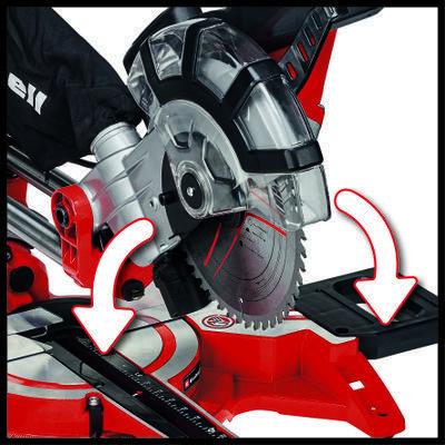 Einhell TC-SM 2131/2 Dual Afkort-, kap- en verstekzaag 1500 W 210 mm