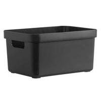 Sigma home box 13 liter - zwart - 35,2x25,3x18,3 cm - thumbnail