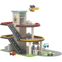 VIGA speelgoedgarage, afm 73x45x40,5 cm, 1 stuk - thumbnail