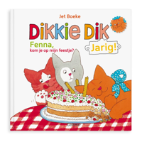 Boek met naam - Dikkie Dik is jarig - Hardcover - thumbnail