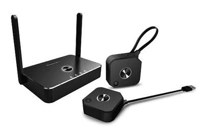 EZCast Pro Quattropod mini Standard Pack 2x Zender 1x Ontvanger - (2x T02, 1 x R01) draadloos presen EZCast Pro Quattropod mini Standard Pack 2x Zender 1x Ontvanger - (2x T02, 1 x R01) draadloos presen