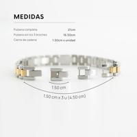 Radiant RH000286 Zilverkleurig Heren armband - thumbnail