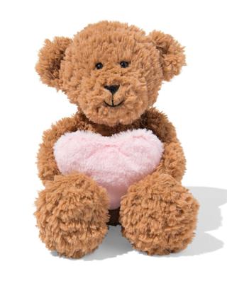 HEMA Knuffelbeer 14x14x20cm met cadeauvakje
