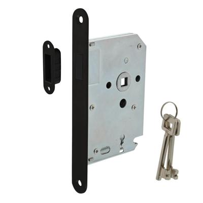 Intersteel Woningbouw magneet klavier dag- en nachtslot zwart 55mm