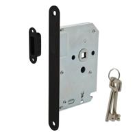 Intersteel Woningbouw magneet klavier dag- en nachtslot zwart 55mm - thumbnail