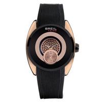 Breil horlogeband TW0545 Rubber Zwart - thumbnail