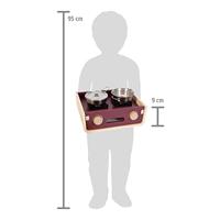 Small Foot houten camping speelkeuken tasty, 9dlg. - thumbnail