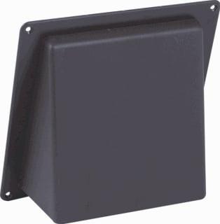 Kaprooster met klep - aanlsuiting Ø 150 mm - bruin