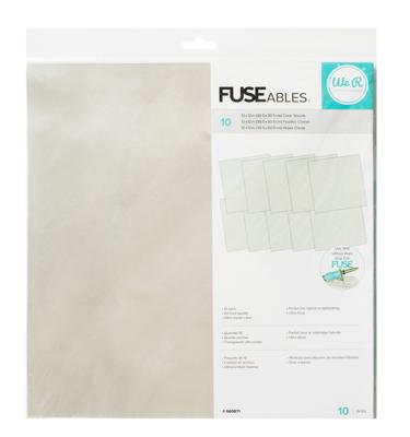 We R Makers • fuseables clear sheets 10pcs