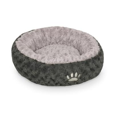 Hondenbed Donut-Dream, grijs, Maat: Ø100 cm