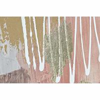 Schilderij DKD Home Decor Abstract Koloniaal (60 x 2,8 x 60 cm) (2 Stuks) - thumbnail