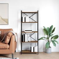 Boekenkast Oud hout 60 x 30 x 153 cm Bewerkt hout - thumbnail