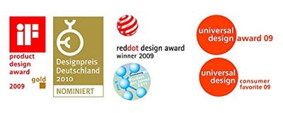 Kom wit/rood