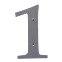 HDD Pro Huisnummer 1 Retro IJzer - thumbnail