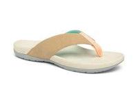 Suecos dames slippers havsand beige - thumbnail
