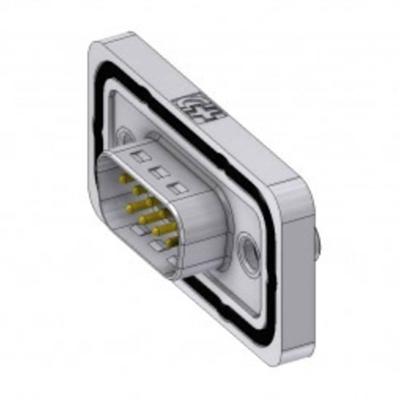 Deltron Connectors DTSWM09PZ/2M85UN D-sub stekker 180 ° Aantal polen: 9 Solderen, Pinnen 1 stuk(s)