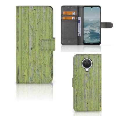 Nokia G10 | G20 | Book Style Case | Green Wood
