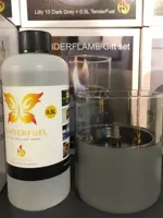 Giftbox Donker grijs (= Lilly 10cm Donker grijs + 0,5L Fuel) - thumbnail
