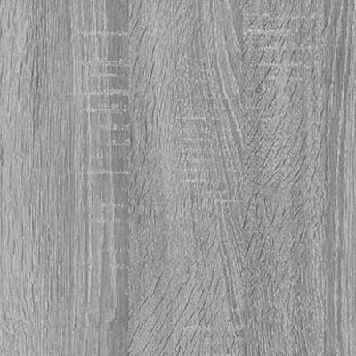 Salontafel 90x50x36,5 cm bewerkt hout grijs sonoma