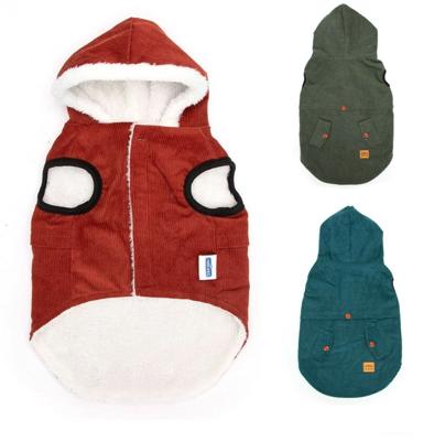 Hondenjasje gewatteerd ribstof Hondenjasje gewatteerd ribstof