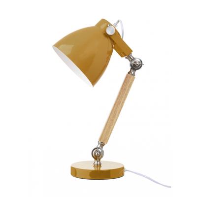 Lifetime bureaulamp hout / metaal - bronze