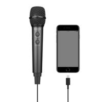 BOYA BY-HM2 professionele handmicrofoon voor smartphone en computer - thumbnail