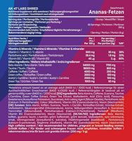 AK-47 Labs Shred Fatburner Pineapple (250 g) - thumbnail