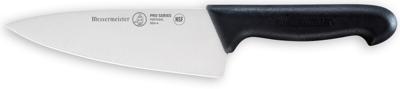 Messermeister four seasons koksmes breed 15 cm rvs/zwart