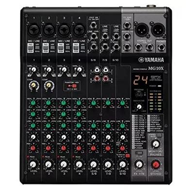 Yamaha MG10X analoog 10-kanaals mengpaneel - thumbnail