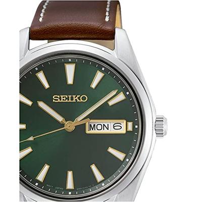 Seiko SUR449P1 Herenhorloge, saffierglas, groene wijzerplaat 40,2 mm Seiko SUR449P1 Herenhorloge, saffierglas, groene wijzerplaat 40,2 mm