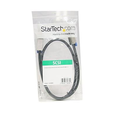 .com 1m Externe Serial Attached SCSI SAS Kabel - SFF-8088 naar SFF-8088 - SAS externe kabel - TAA Compliant - SAS 6Gbits - 4-baans - 26-pins 4x Shielded Mini MultiLane SAS (SFF-8088) (P) naar 26-pins 4x Shielded Mini MultiLane SAS (SFF-8088) (P) .com 1m Externe Serial Attached SCSI SAS Kabel - SFF-8088 naar SFF-8088 - SAS externe kabel - TAA Compliant - SAS 6Gbits - 4-baans - 26-pins 4x Shielded Mini MultiLane SAS (SFF-8088) (P) naar 26-pins 4x Shielded Mini MultiLane SAS (SFF-8088) (P)