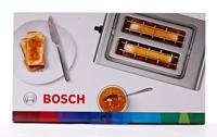 Bosch Haushalt TAT7S25 Broodrooster Met geïntegreerde broodopzet RVS, Zwart - thumbnail