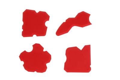 Ivana 56704 kitspatelset 4-delig - afstrijken van aansluitvoegen Ivana 56704 kitspatelset 4-delig - afstrijken van aansluitvoegen