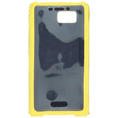 Pepperl+Fuchs LC S02 Leren tas Geel