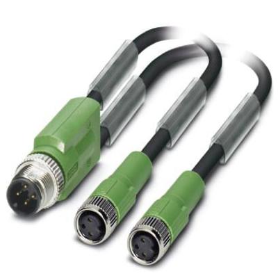 Phoenix Contact 1671331 Sensor/actuator connector, geassembleerd M12 Aantal polen (sensoren): 3 Adapter, Y-vorm 30.00 cm 1 stuk(s) Piece Phoenix Contact 1671331 Sensor/actuator connector, geassembleerd M12 Aantal polen (sensoren): 3 Adapter, Y-vorm 30.00 cm 1 stuk(s) Piece