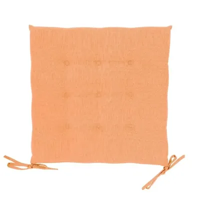 Unique Living Stoelkussen Bliss outdoor 40x40x3cm orange