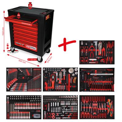 KS Tools 8157397 Werkplaatswagen Kleur (specifiek): Zwart, Rood