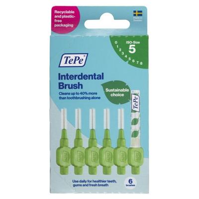 TePe Interdentale Rager Original Groen 0,8mm TePe Interdentale Rager Original Groen 0,8mm