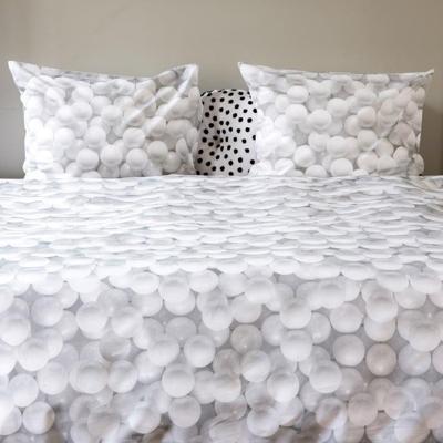 Snurk Ball Pit White dekbedovertrek