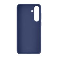 Samsung Silicone Silicon Case Samsung Galaxy S25+ Blauw Stootbestendig - thumbnail