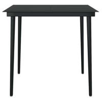 3-delige Tuinset poly rattan glas bruin - thumbnail