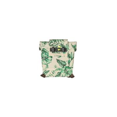 Basil ever-green dubbele fietstas - duurzaam, hip, groen, 14-18l