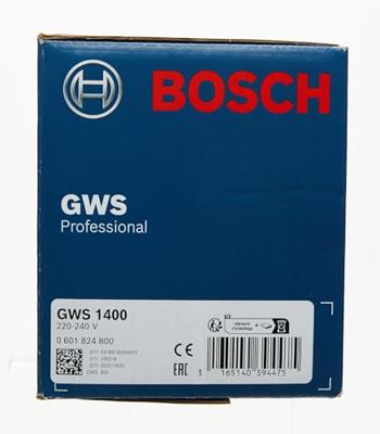 Haakse slijpmach. gws 1400 125mm - thumbnail