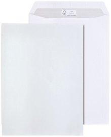 250 Witte zelfklevende akte enveloppen C4 229x324mm 90g