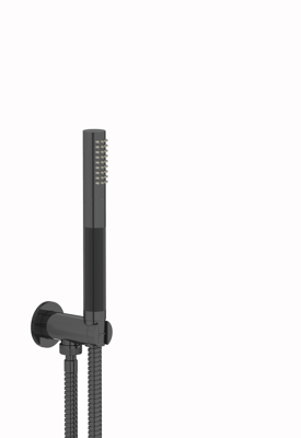 Plieger Roma handdoucheset met doucheslang 150 cm, zwart chroom Plieger Roma handdoucheset met doucheslang 150 cm, zwart chroom