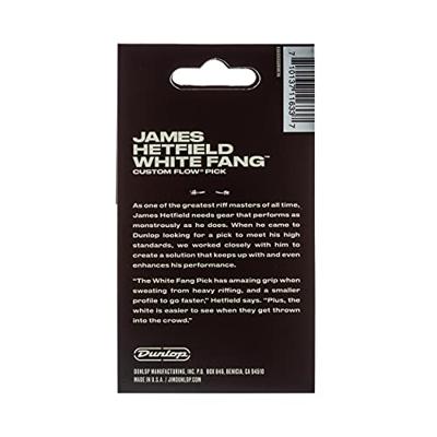 Dunlop PH122P114 Hetfield's White Fang 1.14 mm (6 stuks)