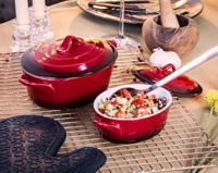 Cosy & Trendy Serveerpan Rood 500 ml - thumbnail