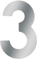 Metafranc huisnummer 3 a2 120mm - wu0424027 - thumbnail