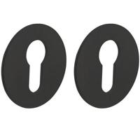 Intersteel Set van 2 cilinderrozettenTira zelfklevend zwart Ø 55mm - 0023.340387 - thumbnail